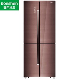 (Ronshen)容声冰箱BCD-451WRK1FPG十字对开门风冷无霜家用冰箱变频一级能效钢化玻璃