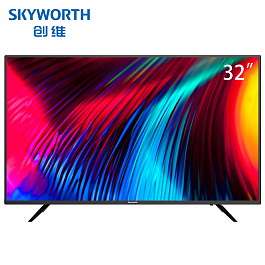 Skyworth/创维电视32英寸32E1A 32E1C 32E6 智能高清LED超薄液晶平板电视机 32E2A(智能网络)
