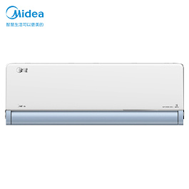 美的(Midea) 1.5匹 新一级变频智能 贴壁送暖冷暖壁挂式挂机空调旋耀 KFR-35GW/N8MXA1 壁挂式空调